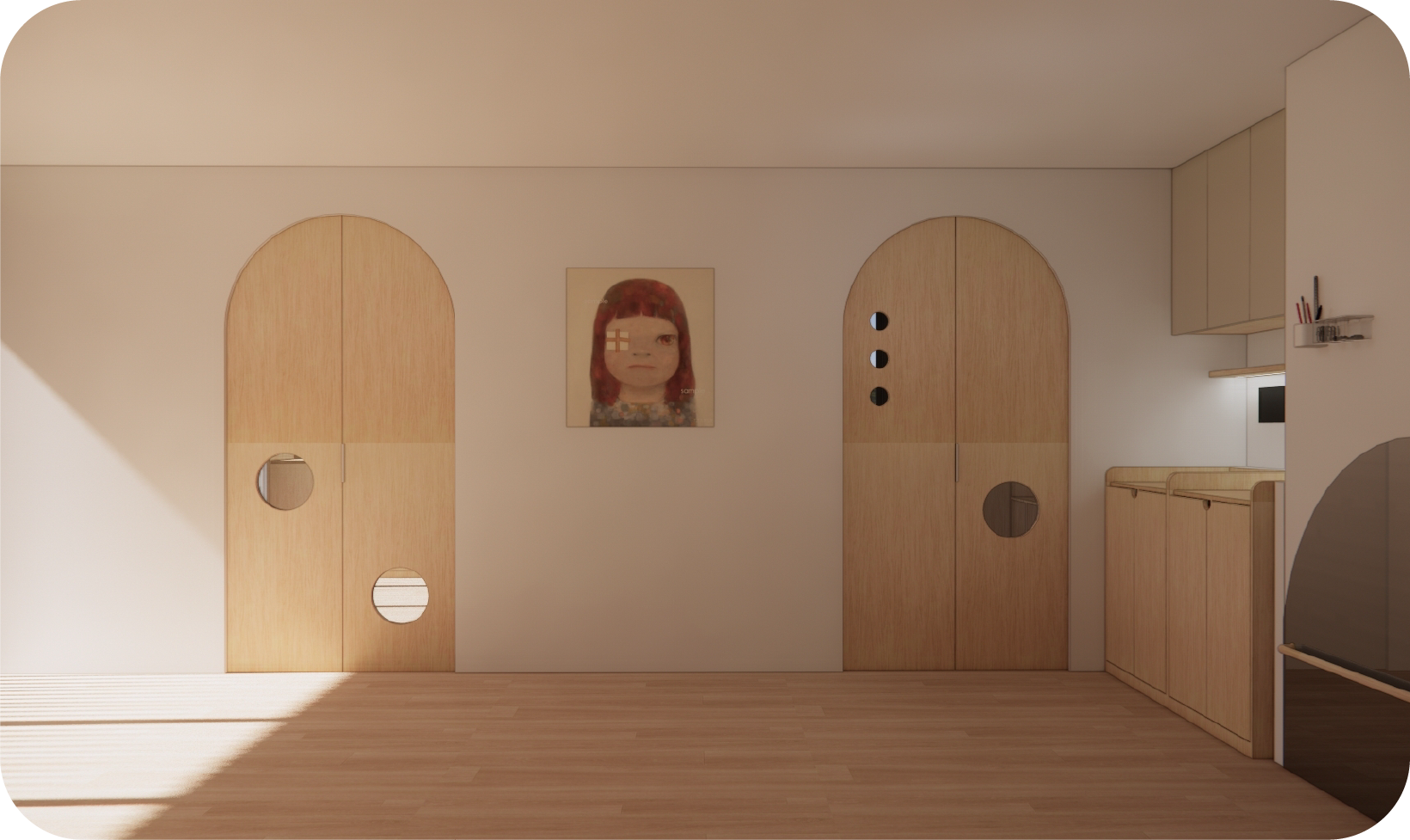 全戶空氣清淨系統 情境圖